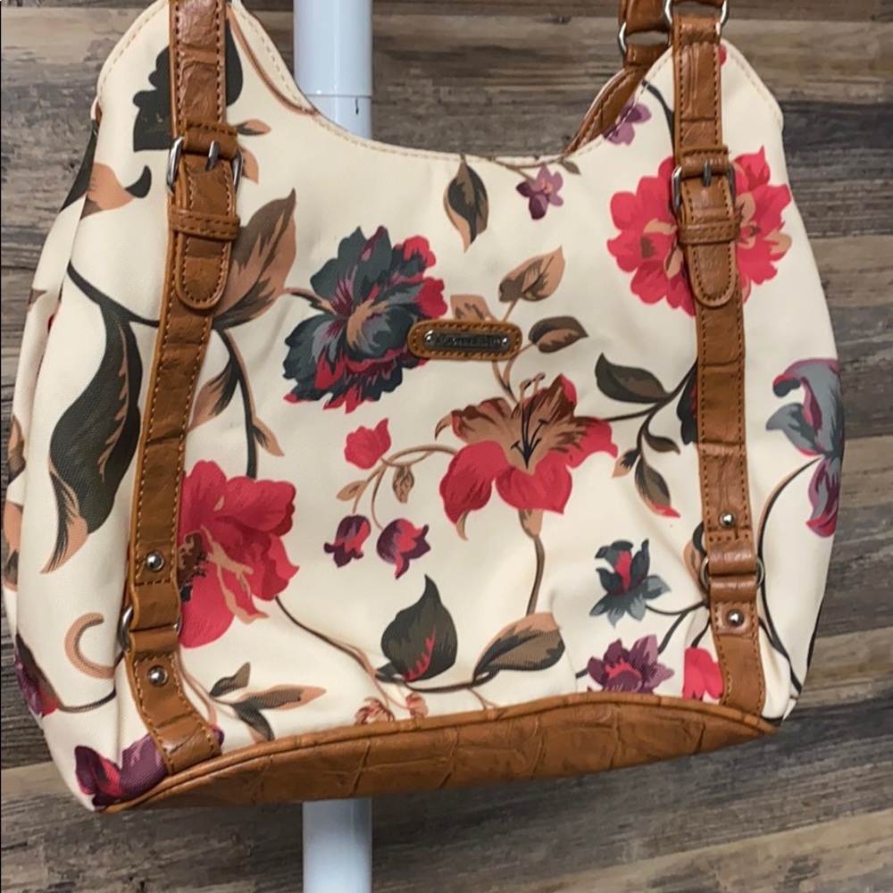St Johns Bay Floral Shoulder Bag P18 - Picture 3 of 6